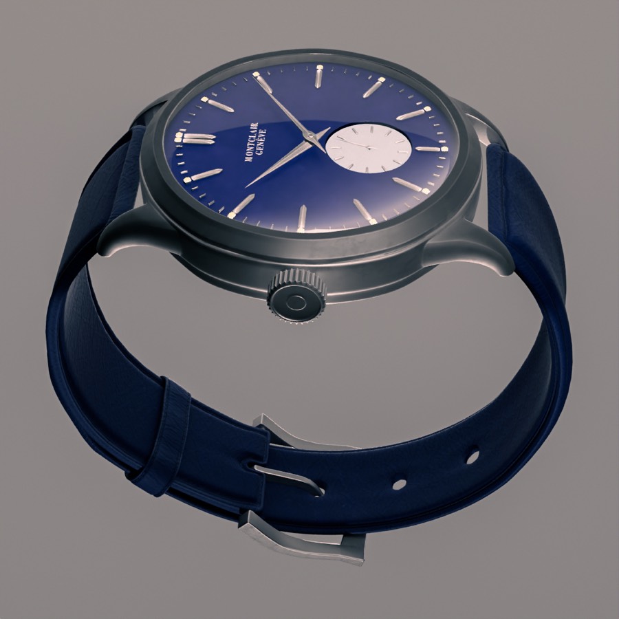 Montclair Genève - Navy Configuration, 360° view