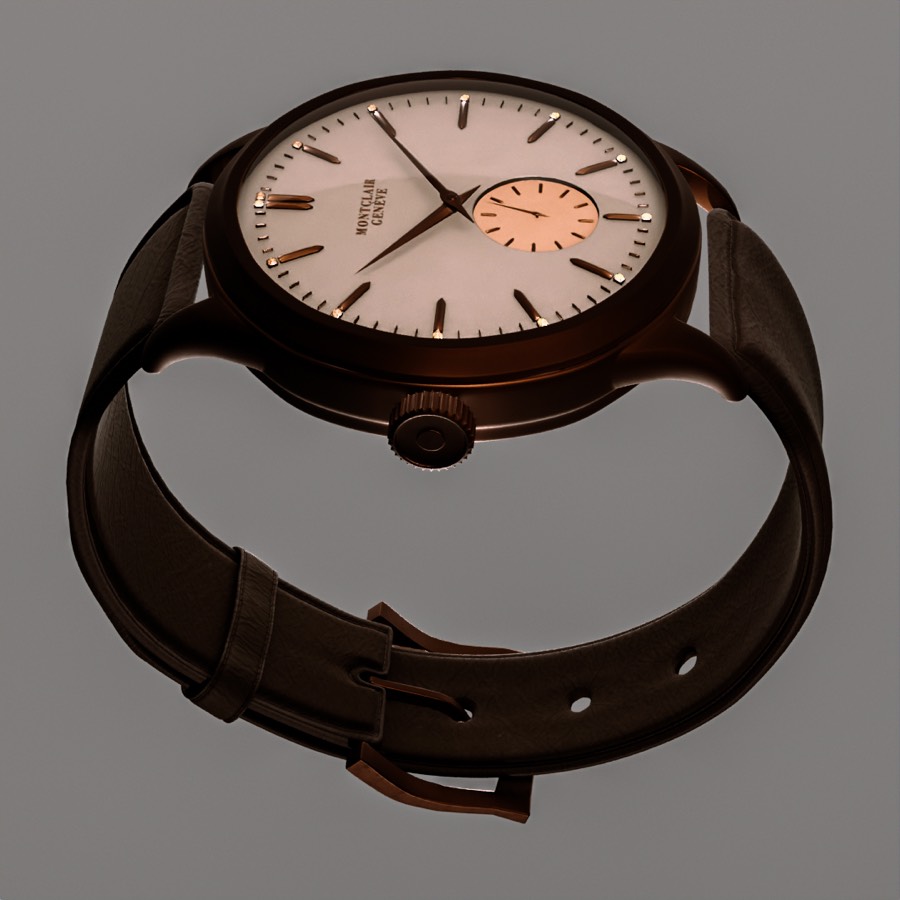 Montclair Genève - Dark Rose Configuration, 360° view